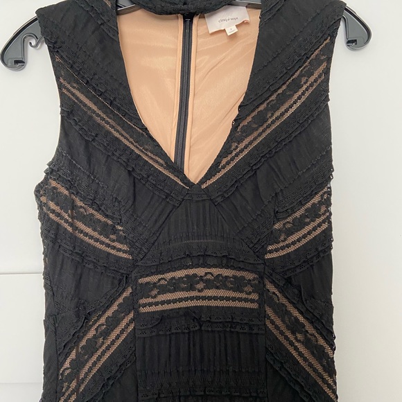 Cinq a Sept Black Dress - Picture 3 of 4